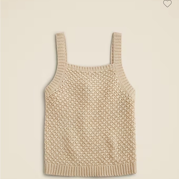 J. Crew Tops - J. Crew Beige Knit Tank Top
